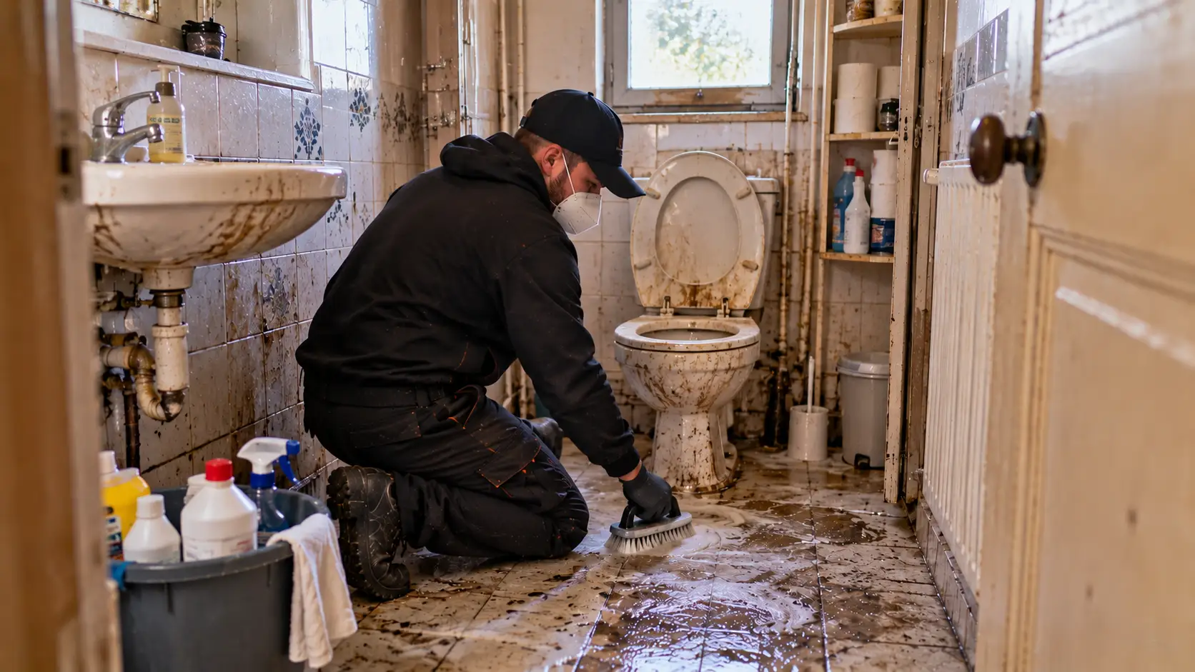 Nettoyage Diogène Haute-Loire 43 avec nettoyage et désinfection approfondie de sanitaires