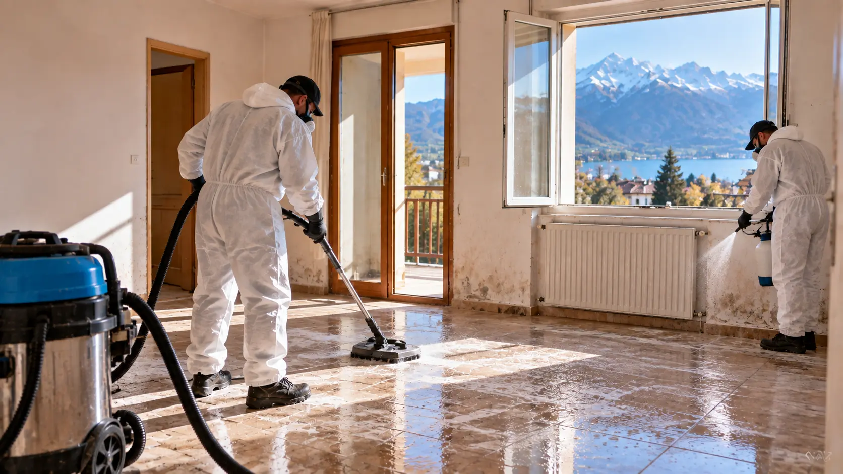 Nettoyage Diogène Haute-Savoie 74 avec désinfection et remise en état d’un logement