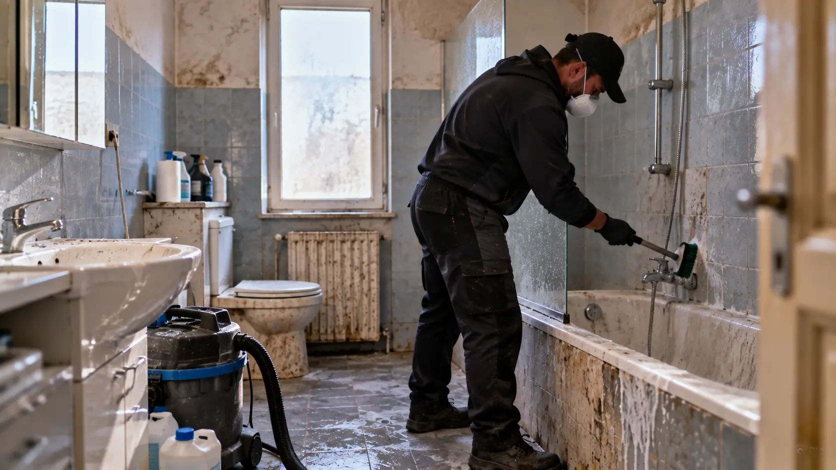 Nettoyage Diogène Loire 42 – Désinfection de salle de bain Nettoyage Diogène Loire 42 avec désinfection approfondie d’une salle de bain